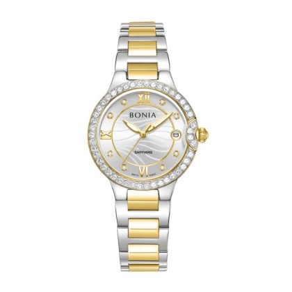 Bonia Elegance BNB10921-2113S Silver Dial Stainless Steel Women Watch